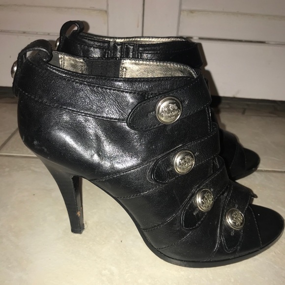 Coach genuine leather booties - Picture 1 of 7